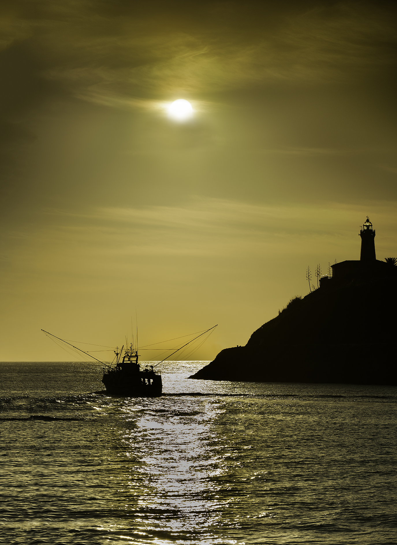 Atardecer faru Avilés